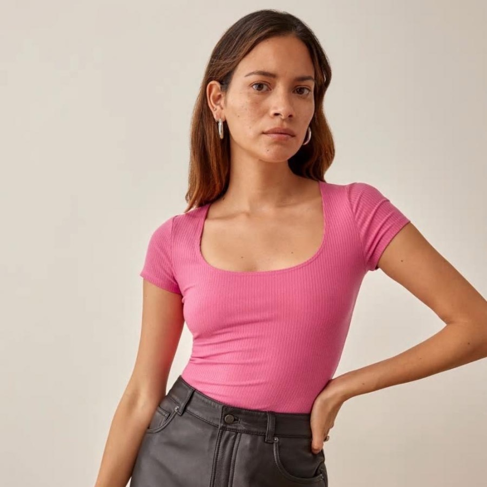 NWT Kaleigh Top Reformation Small color: snapdragon